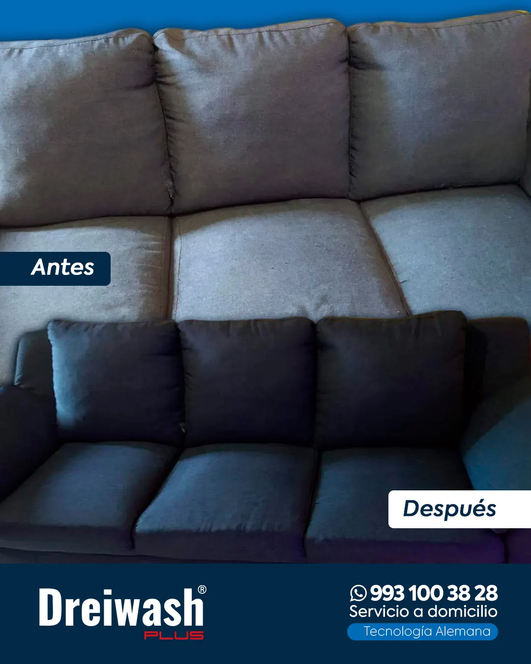Antes y después · Salas y muebles